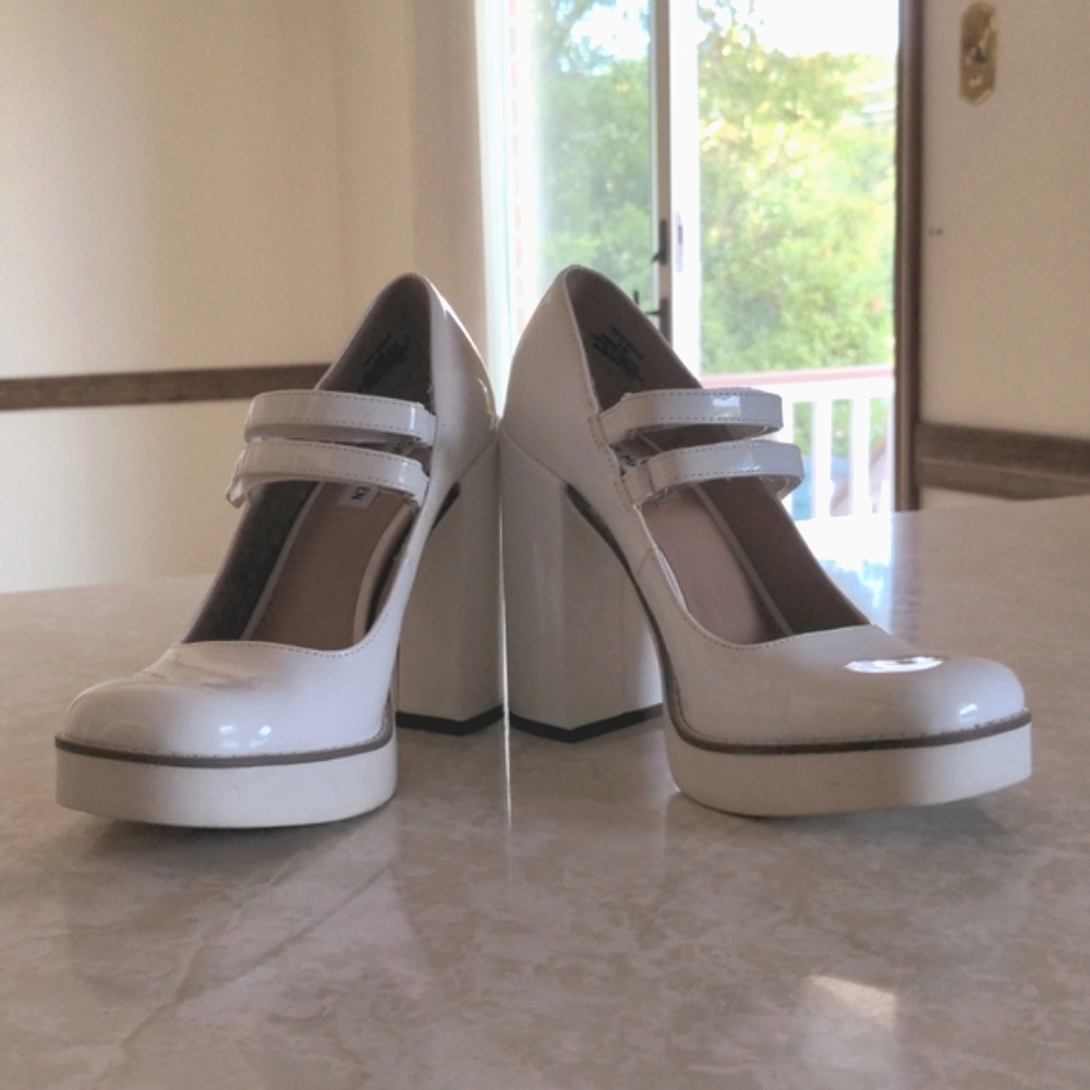 Twice White Patent